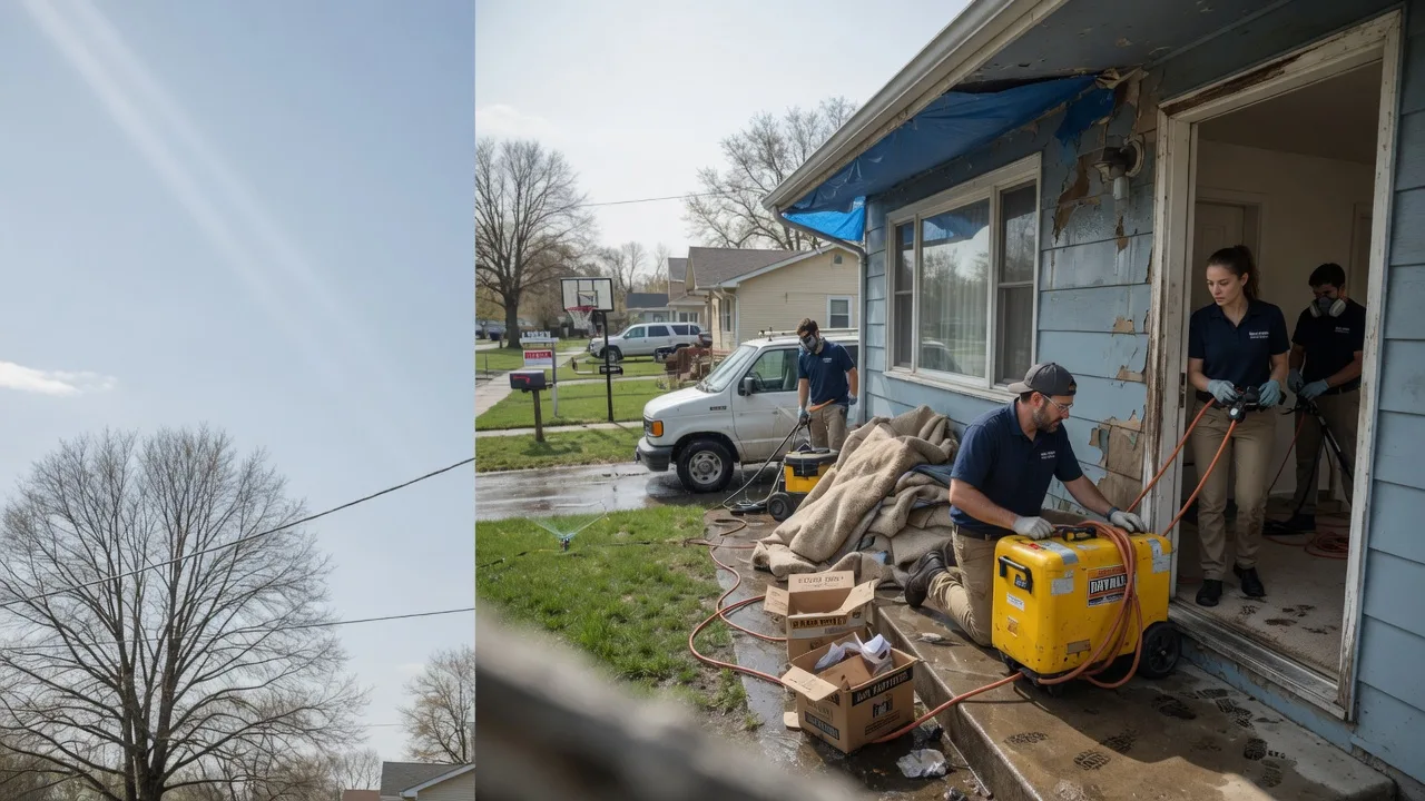Basement Flood Cleanup in Harleigh, PA near me